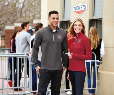 Sport-Tek Sport-Wick Textured 1/4-Zip Pullover - Men's &amp; Ladies