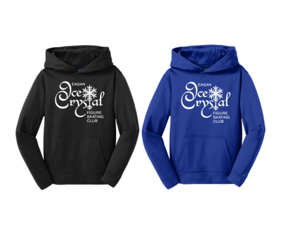 Eagan Ice Crystal Youth Sport-Wick Hoodie