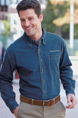 Port Authority Heavyweight Denim Shirt