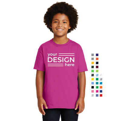 Gildan DryBlend 50 Cotton/50 Poly Short Sleeve Youth T-Shirt