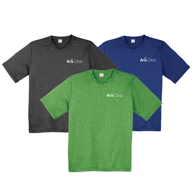 Aris Clinic Sport-Tek Heather Contender Tee