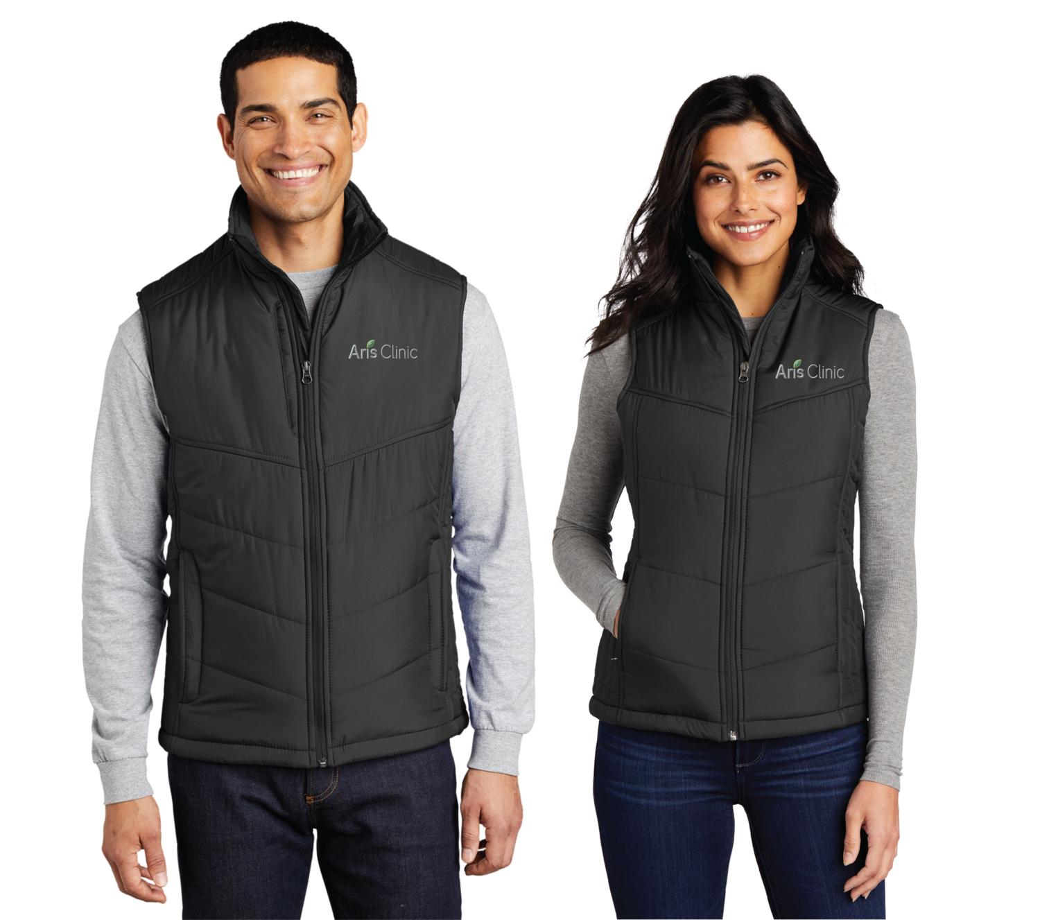 Aris Clinic Port Authority Puffy Vest