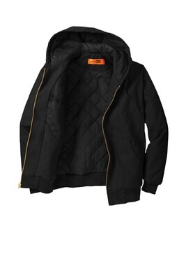 On Time Service Pros CornerStone Duck Cloth Hooded Work Jacket - Regular &amp; Tall