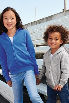 Port &amp; Company Core Fleece Full-Zip Hooded Sweatshirt - Youth, Toddler &amp; Infants