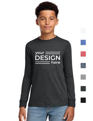 District Triblend Youth Long Sleeve Shirt