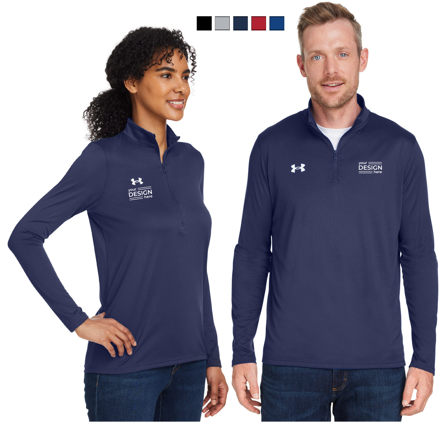 Under Armour Team Tech Half-Zip - Men's &amp; Ladies