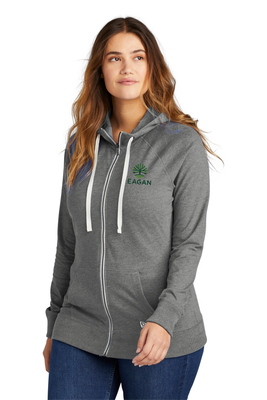 City of Eagan New Era Sueded Cotton Blend Full-Zip Hoodie