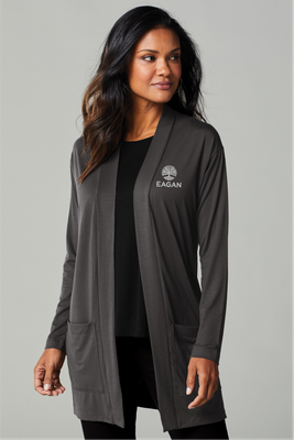 City of Eagan Port Authority Ladies Concept Long Pocket Cardigan