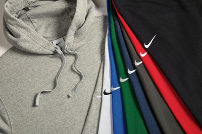 Nike Club Fleece Sleeve Swoosh Pullover Hoodie