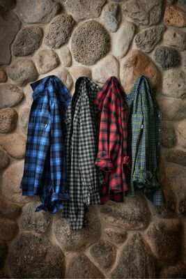 Eddie Bauer Long Sleeve Favorite Flannel Plaid Shirt