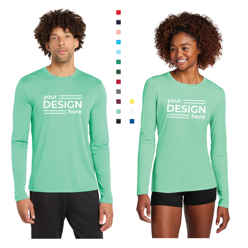 Sport-Tek Posi-UV Pro Long Sleeve Tee - Men's &amp; Ladies