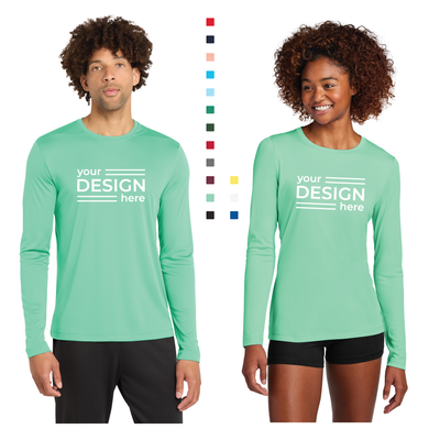 Sport-Tek Posi-UV Pro Long Sleeve Tee - Men's &amp; Ladies