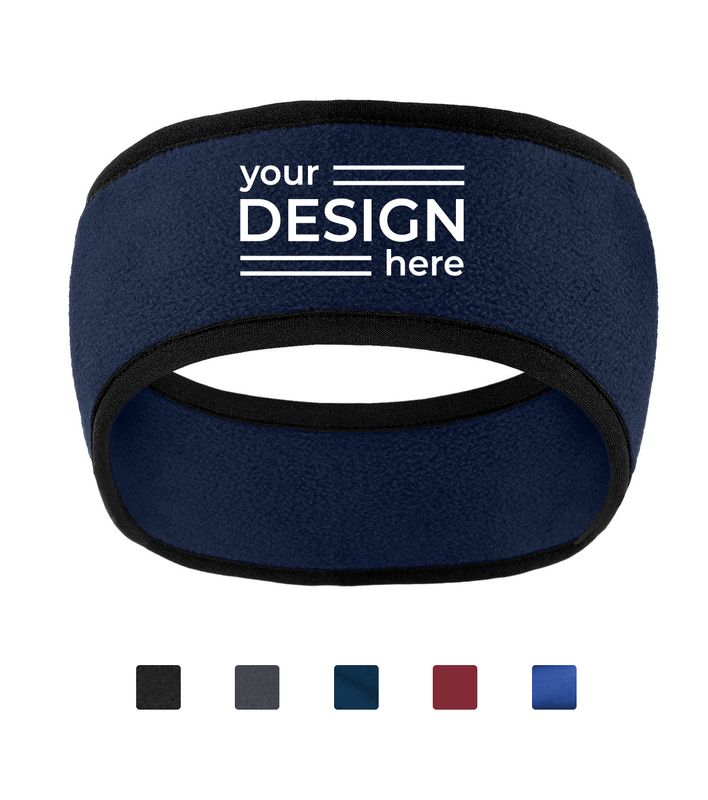 Port Authority Two-Color Fleece Headband