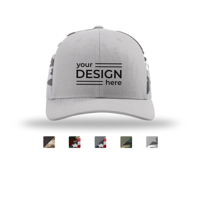 Richardson Printed Mesh Trucker