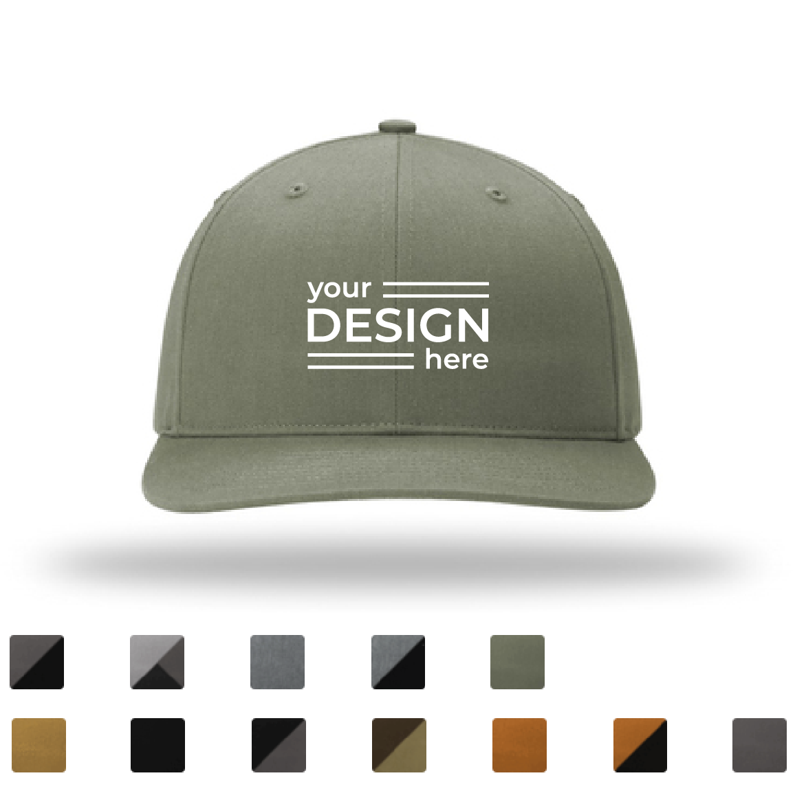 Richardson Solid Twill Trucker