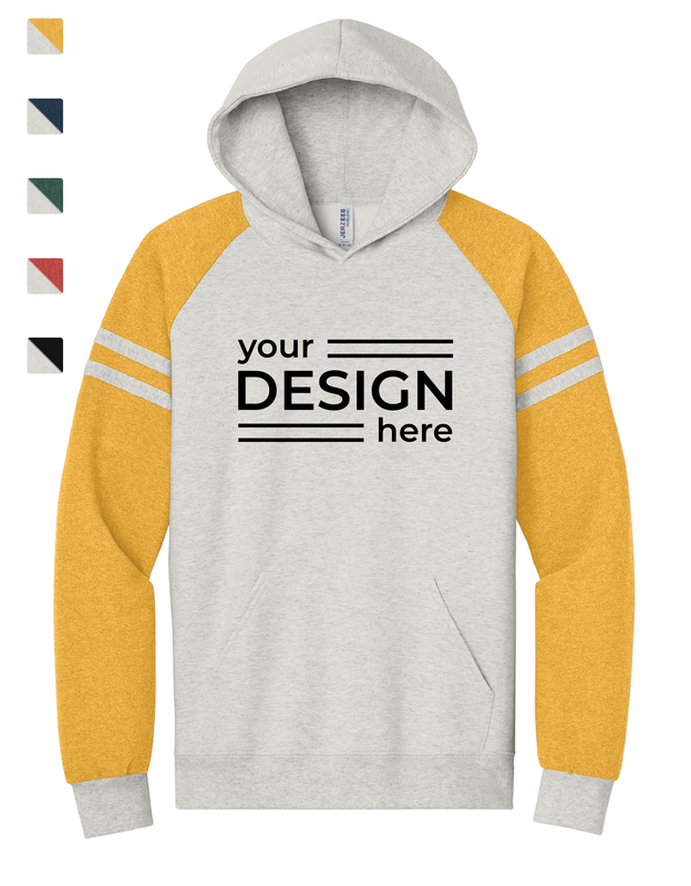 Jerzees Unisex NuBlend Varsity Colorblock Hoodie