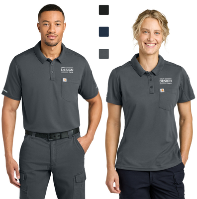 Carhartt FLD &amp; RSCU Polo - Men's, Ladies &amp; Long sleeve
