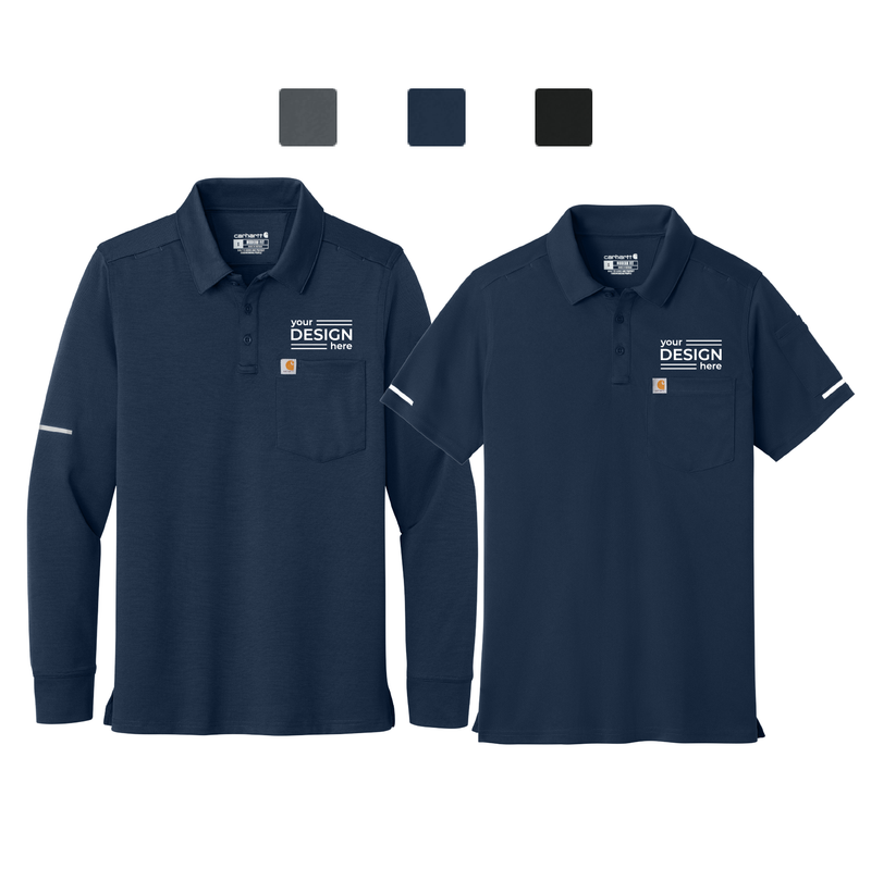 Carhartt FLD &amp; RSCU Polo - Men's, Women's &amp; Long sleeve