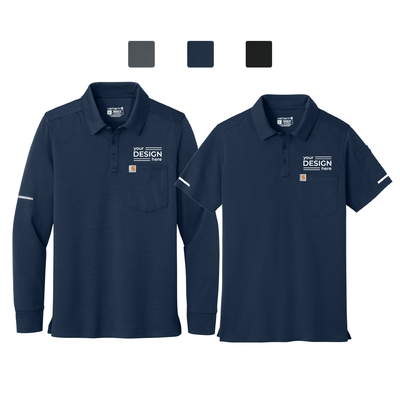 Carhartt FLD &amp; RSCU Polo - Men's, Women's &amp; Long sleeve