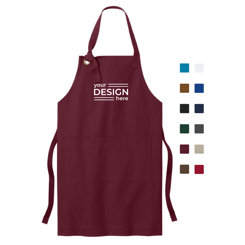 Port Authority Signature Heavy Twill Bib Apron