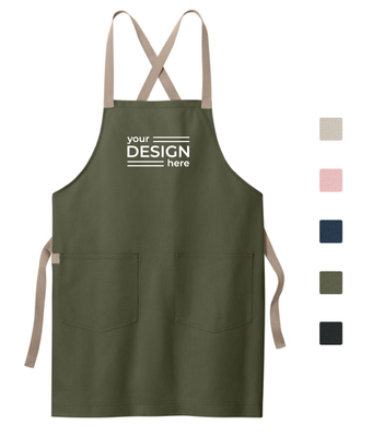 Port Authority Signature Heavy Twill Crossback Apron