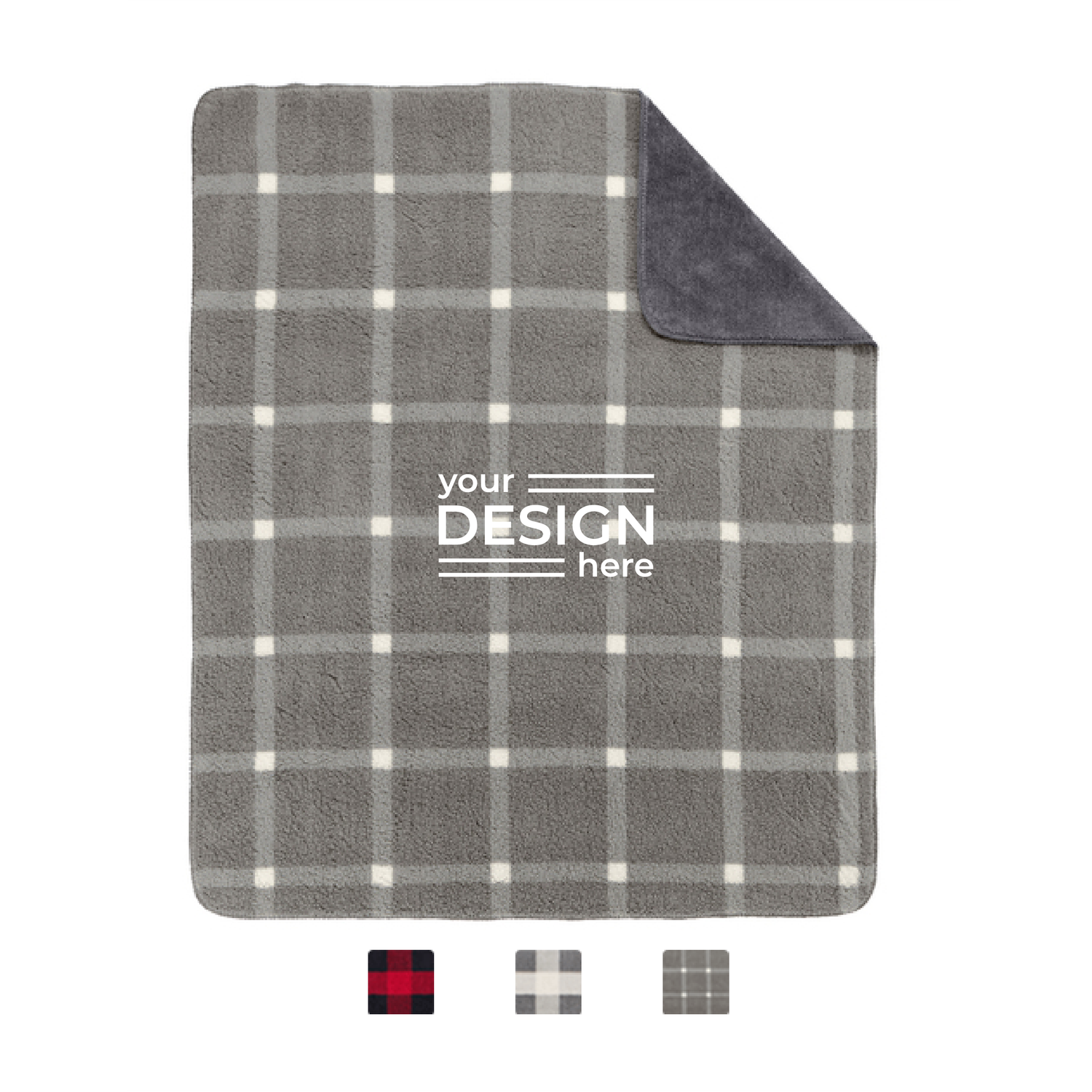 Port Authority Double-Sided Sherpa/Plush Blanket