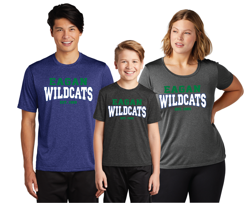 Eagan Wildcats Sport-Tek Heather Performance Tee