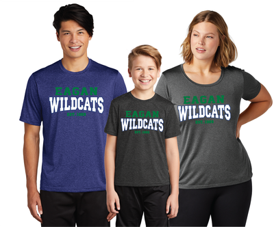 Eagan Wildcats Sport-Tek Heather Performance Tee