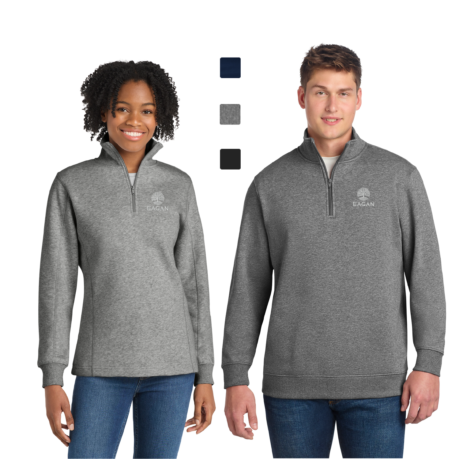City of Eagan Sport-Tek 1/4-Zip Sweatshirt - Men's Ladies &amp; Tall