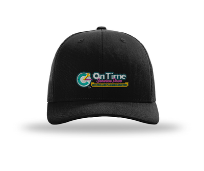 On Time Service Pros Richardson Trucker Cap