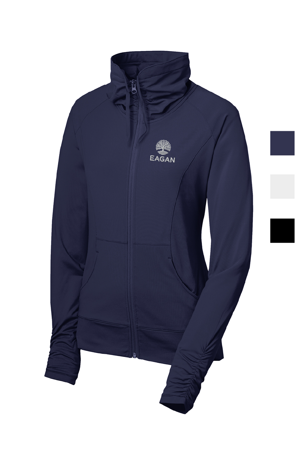 City of Eagan Sport-Tek Women's Sport-Wick Stretch Full-Zip Jacket