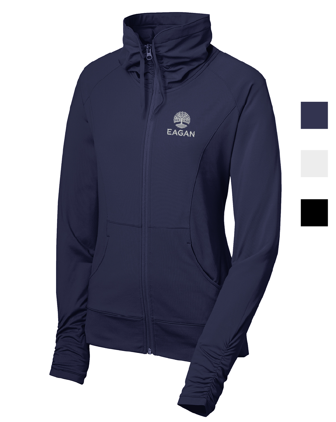 City of Eagan Sport-Tek Women's Sport-Wick Stretch Full-Zip Jacket