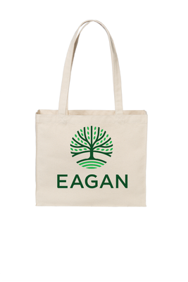 City of Eagan Port Authority Cotton Canvas Shopper Tote