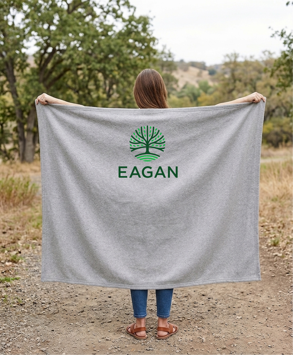 City of Eagan Port &amp; Co Core Sweatshirt Blanket