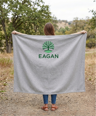 City of Eagan Port &amp; Co Core Sweatshirt Blanket