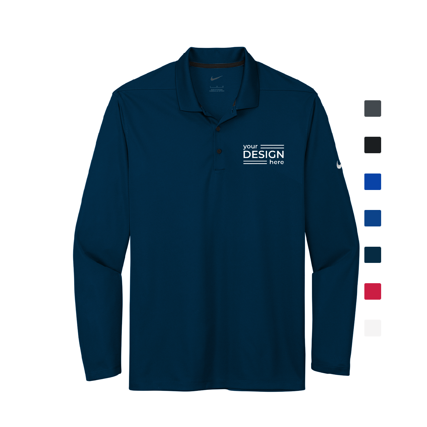 Nike Dri-FIT Micro Pique 2.0 Long Sleeve Polo
