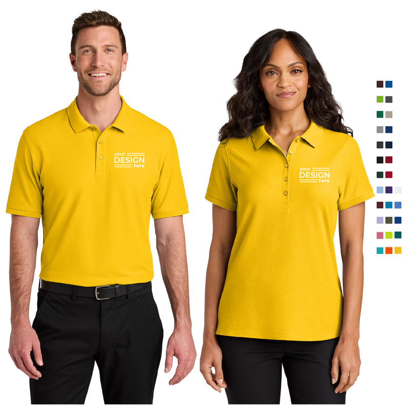 Port Authority Wearever Signature Pique Polo - Men's, Ladies &amp; Tall