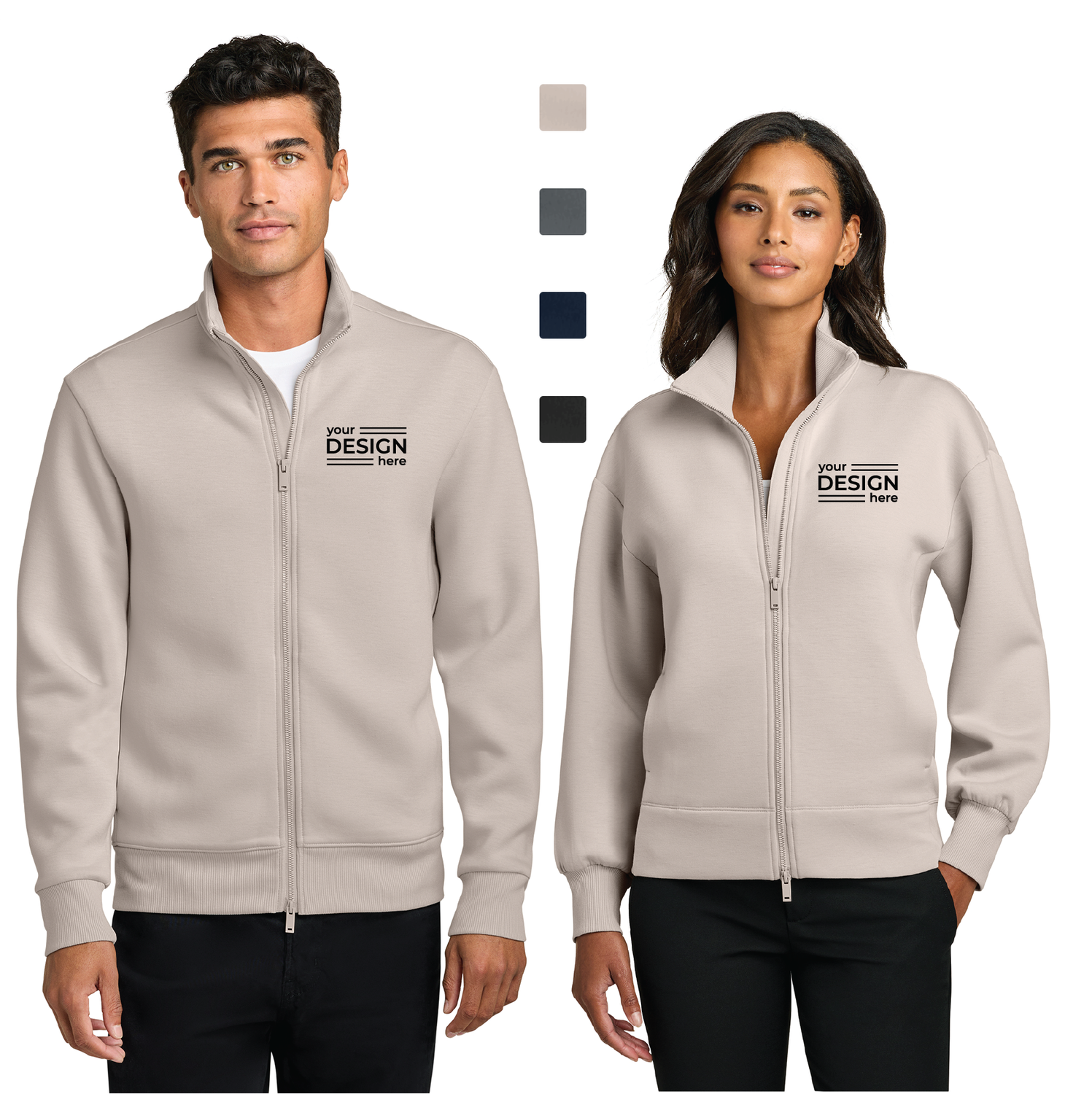 Mercer+Mettle Soft Spacer Full-Zip