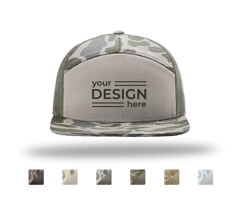 Richardson Printed 7-Panel Trucker