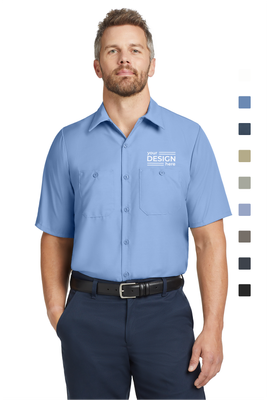 Red Kap Short Sleeve Industrial Work Shirt - Regular &amp; Tall