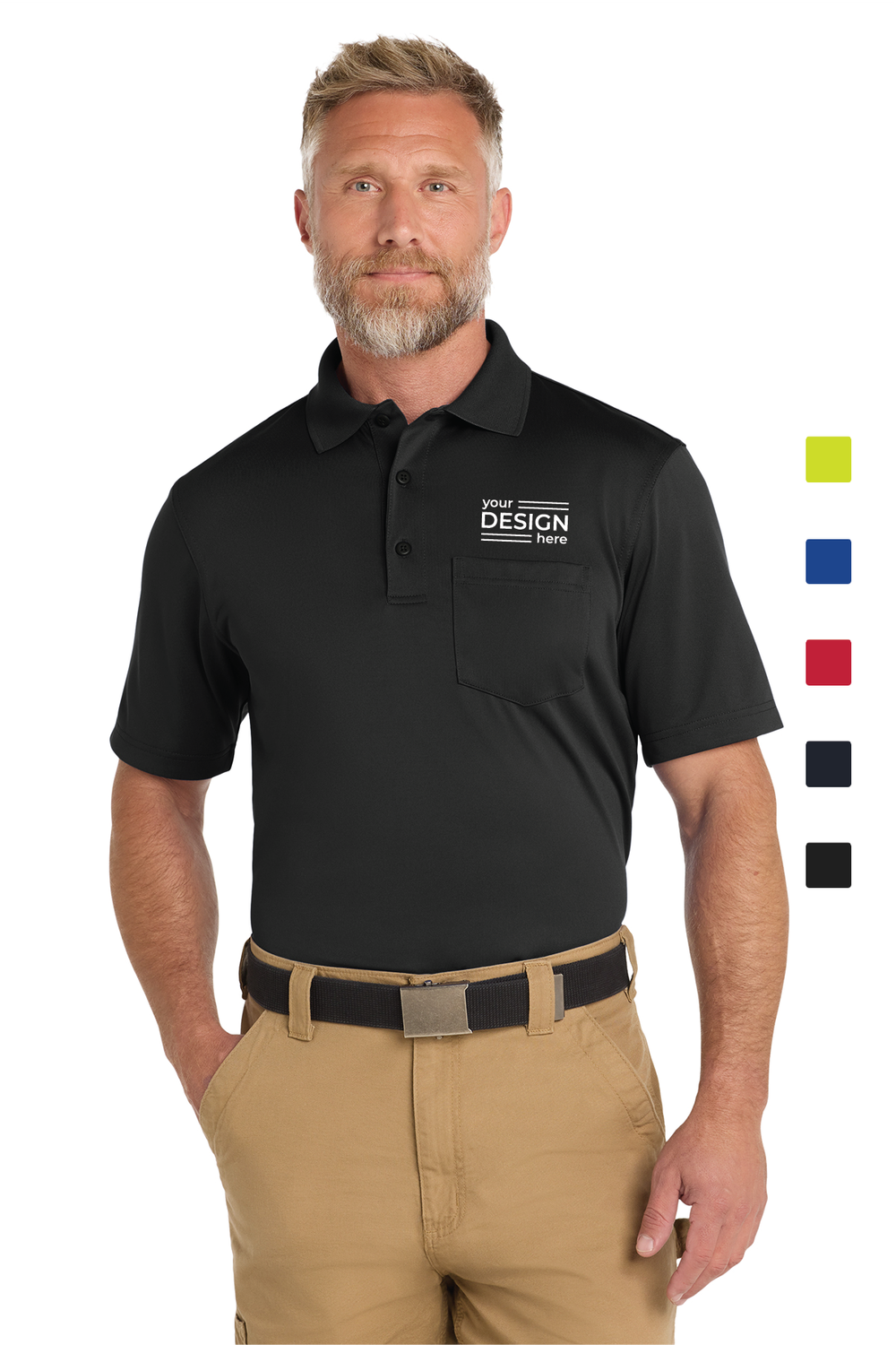 CornerStone Select Snag-Proof Pocket Polo