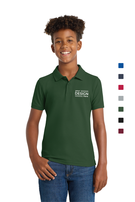 Port Authority Youth Core Classic Pique Polo