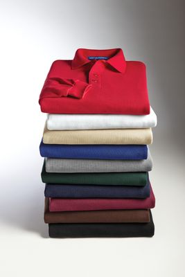 Port Authority Silk Touch Long Sleeve Polo
