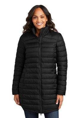 Port Authority Women's Horizon Puffy Long Jacket
