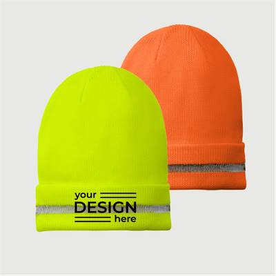 CornerStone - Enhanced Visibility Beanie with Reflective Stripe