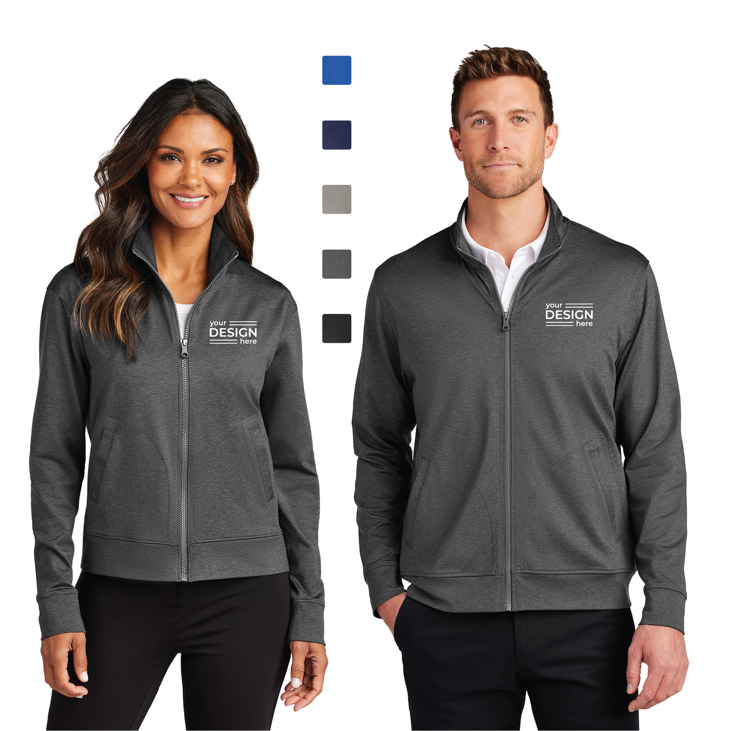Port Authority C-FREE Double Knit Full-Zip