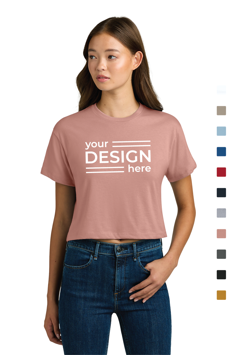 Next Level Apparel Women's Ideal Crop Top