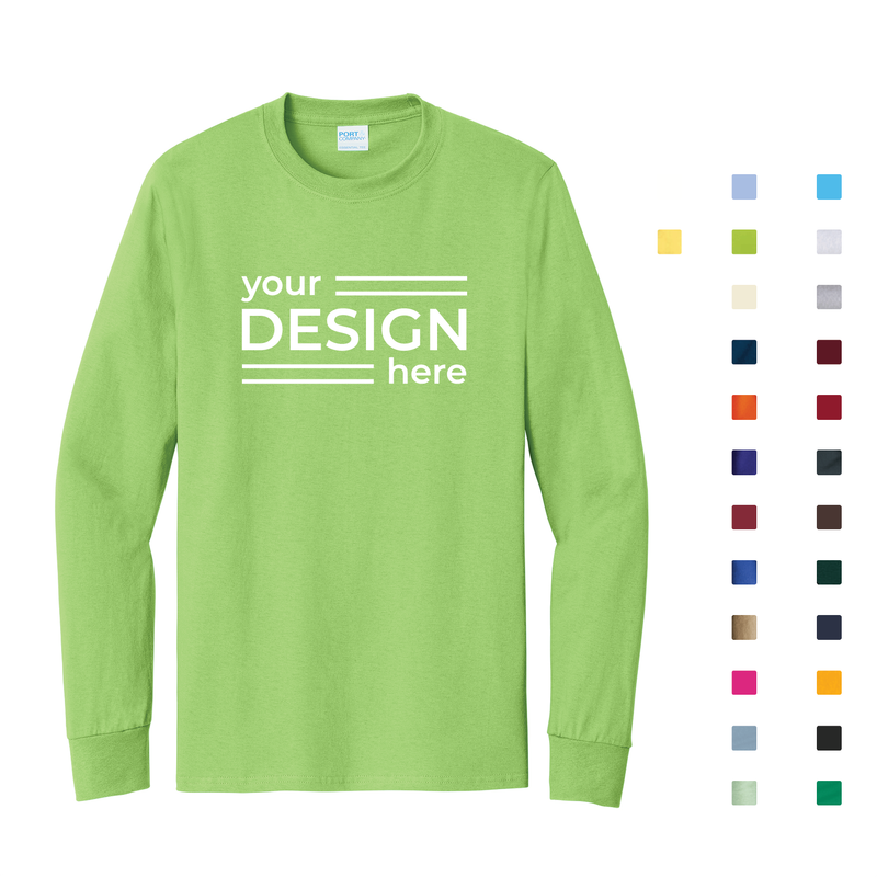 Port &amp; Co Long Sleeve Essential Tee
