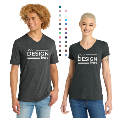 District Perfect Tri V-Neck Tee - Men's &amp; Ladies
