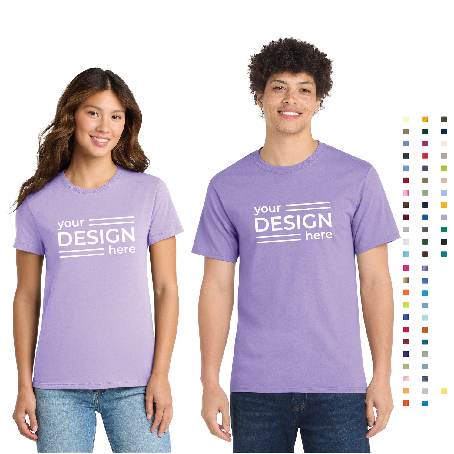 Port &amp; Co Essential Tee - Men's, Ladies &amp; Tall